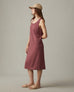 Women's Racer Tank Dress - Currant